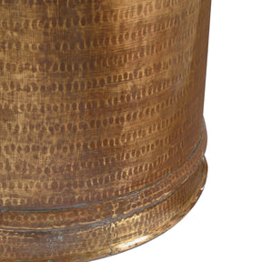 Old Brass Planter From Rajasthan - Ca 1900