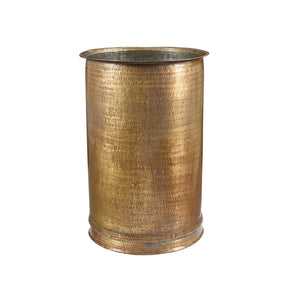 Old Brass Planter From Rajasthan - Ca 1900