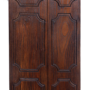 Teak Window Shutter From Hyderabad - 19th Century