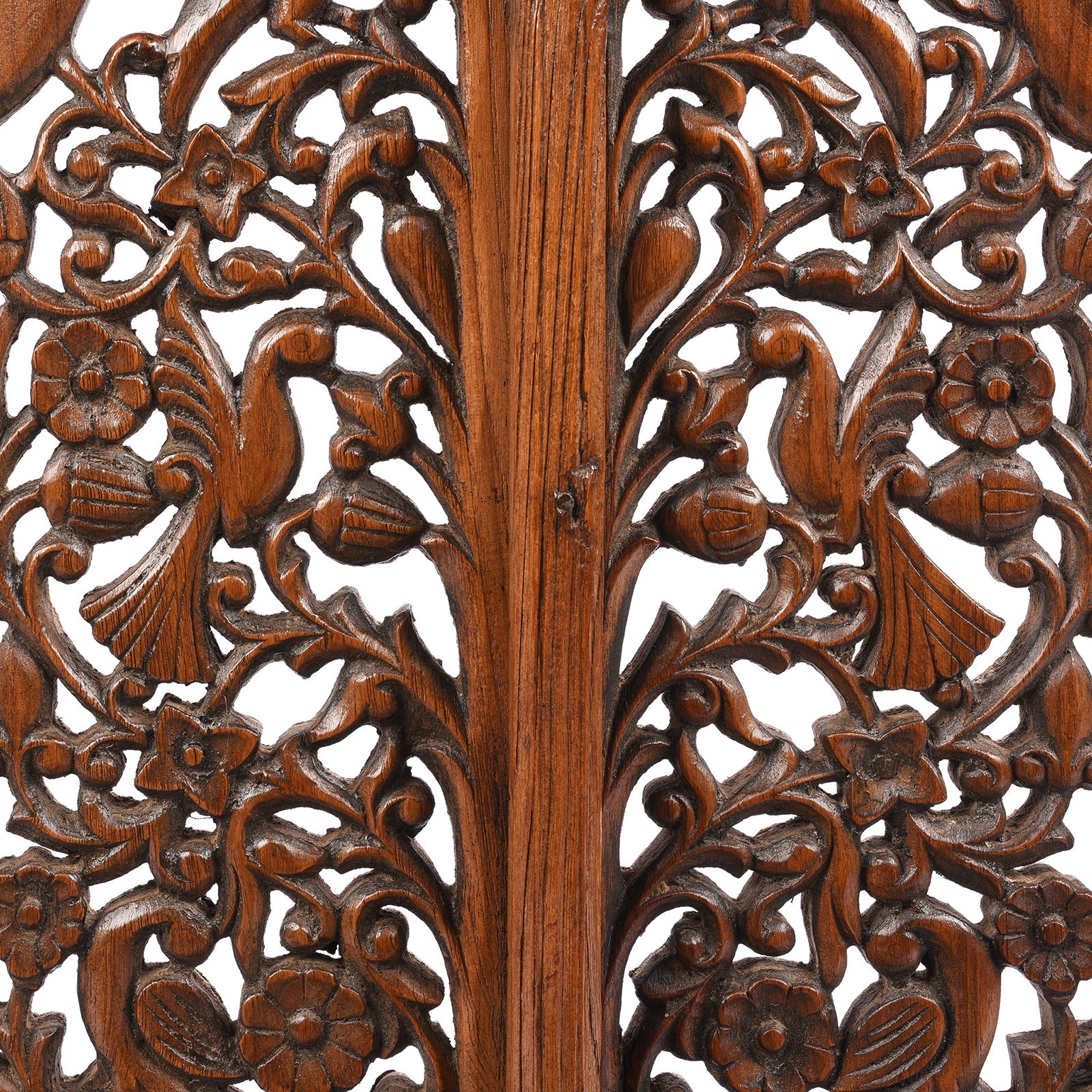 Carved Window Shutter From Hyderabad - 19th Century