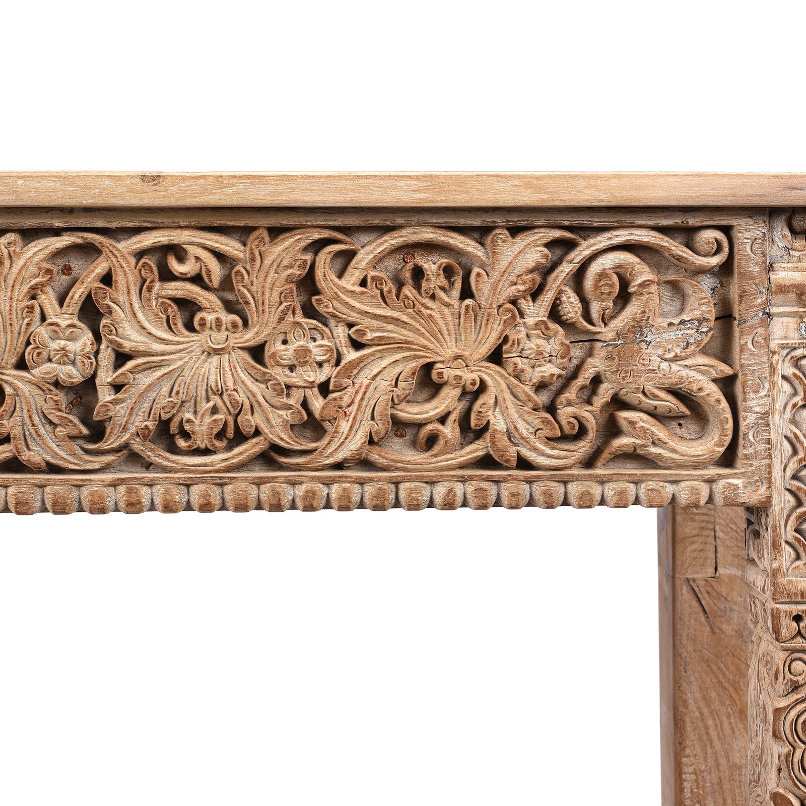 Reclaimed Teak Console Table
