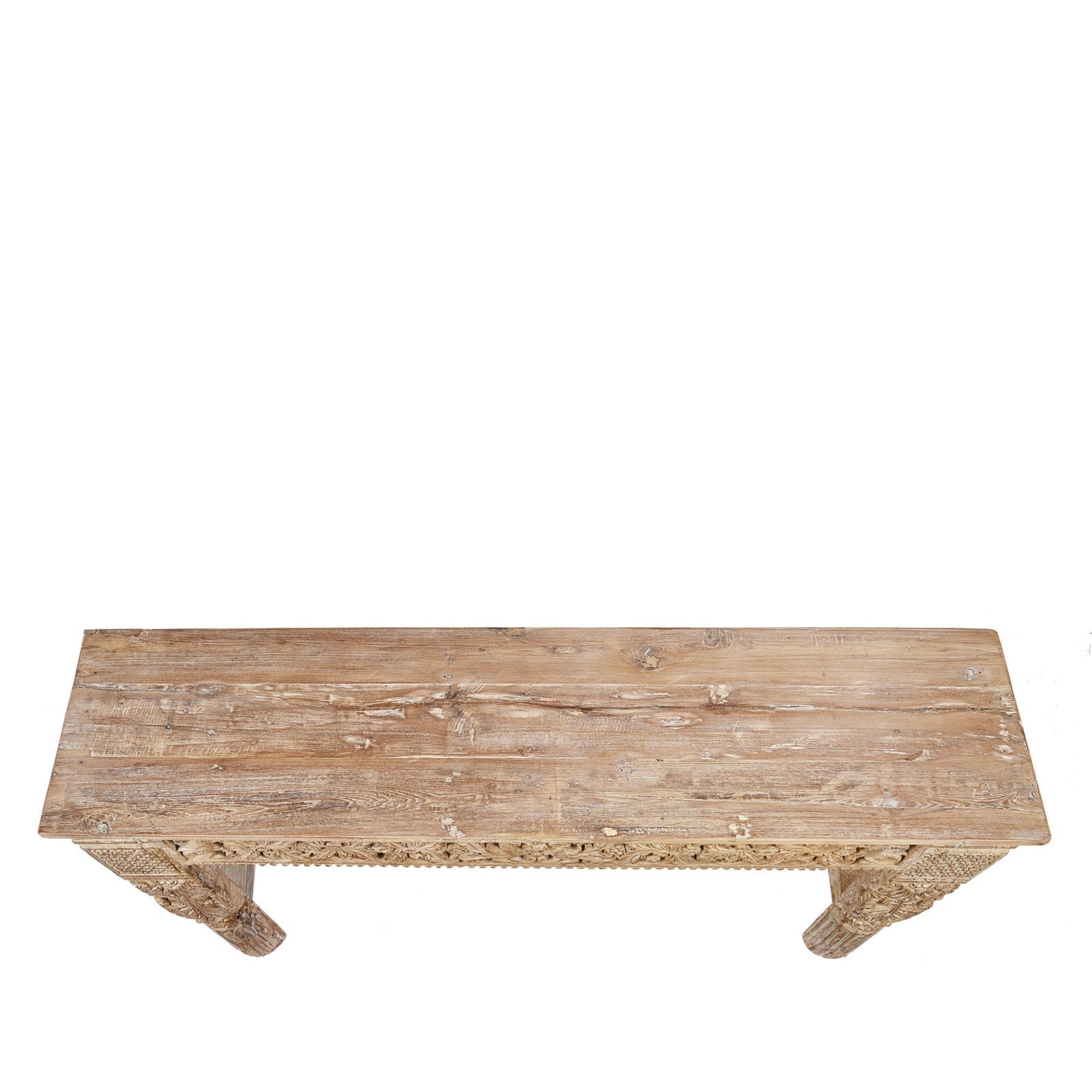 Reclaimed Teak Console Table