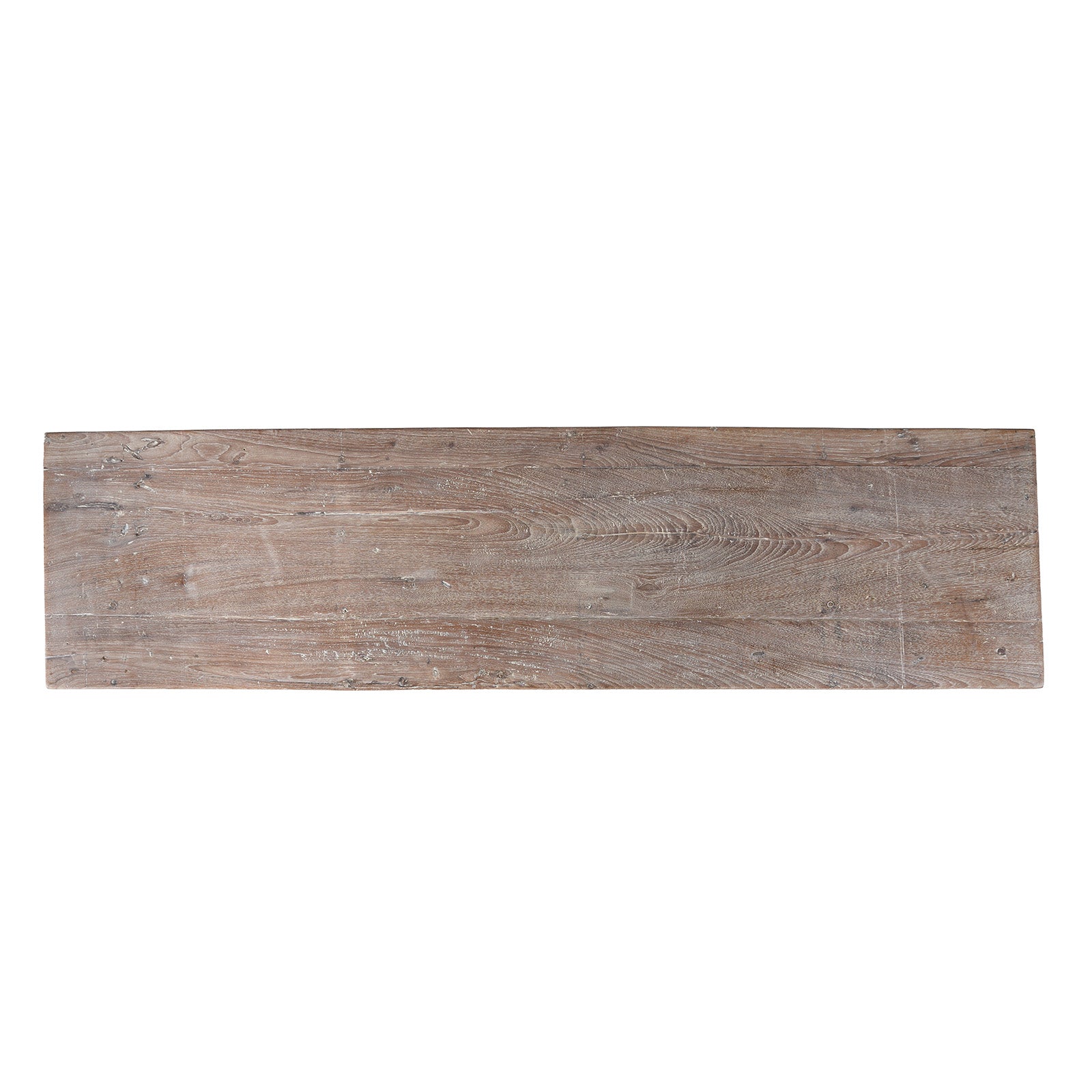 Reclaimed Teak Console Table With Painted Finish