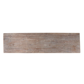 Reclaimed Teak Console Table With Painted Finish