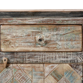 4 Door Sideboard Made From Reclaimed Teak