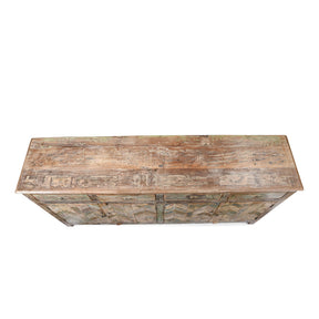 4 Door Sideboard Made From Reclaimed Teak