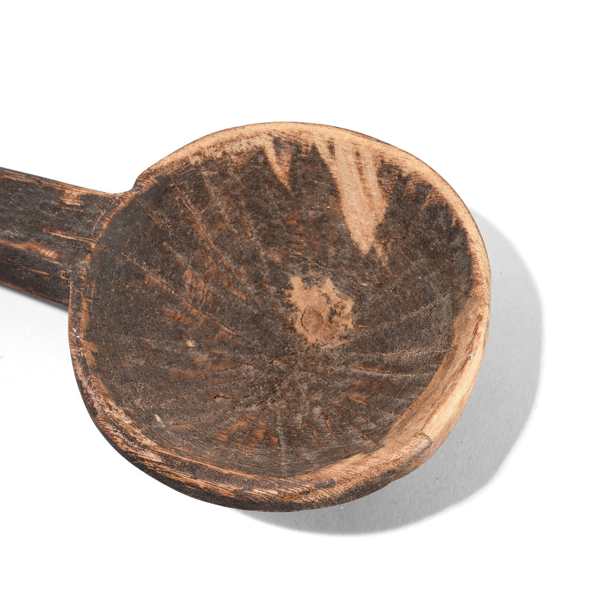 Vintage Wooden Spoon From Banswara - Rajasthan