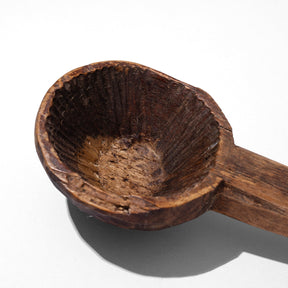 Vintage Wooden Spoon From Banswara - Rajasthan