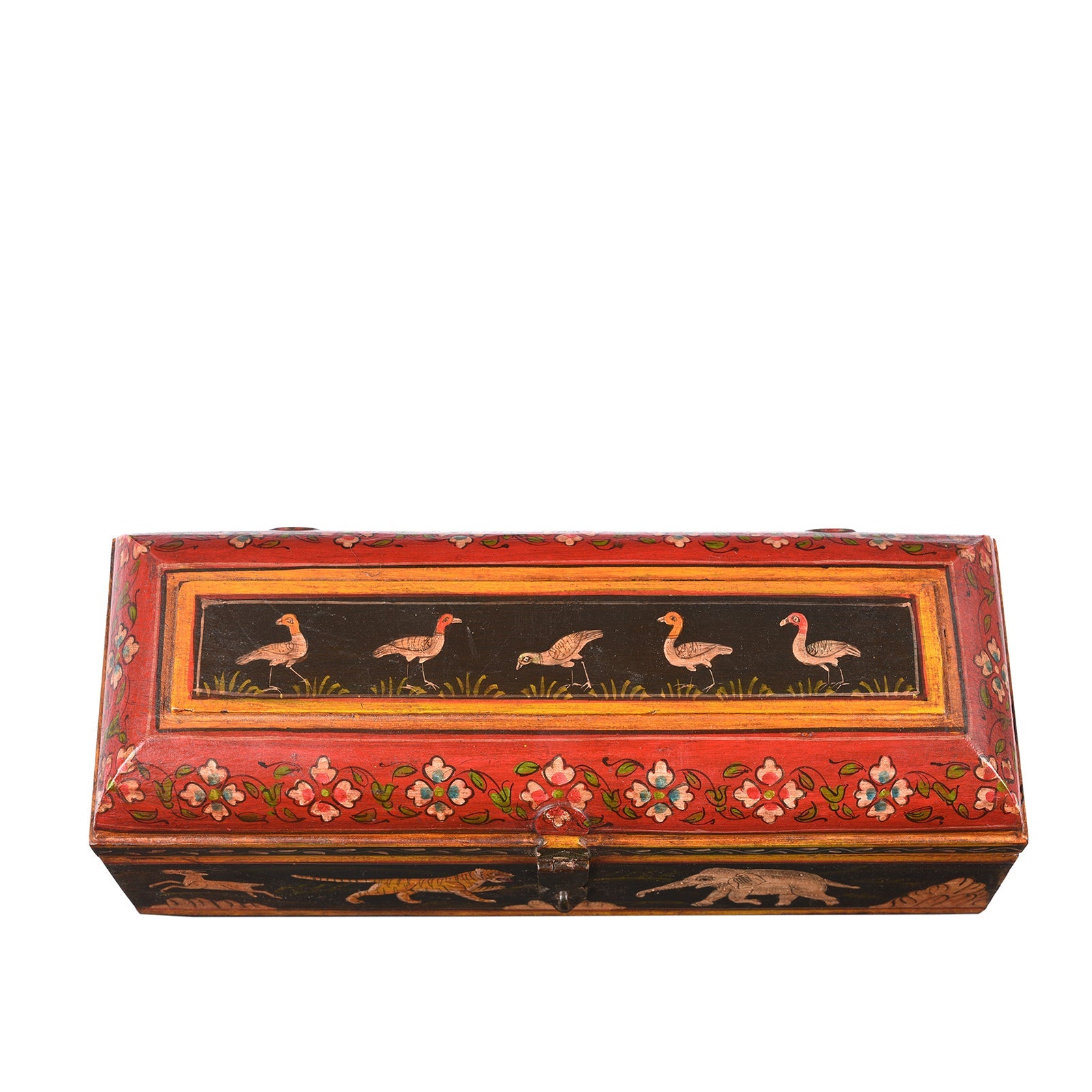 Indian Hand Painted Pen Box