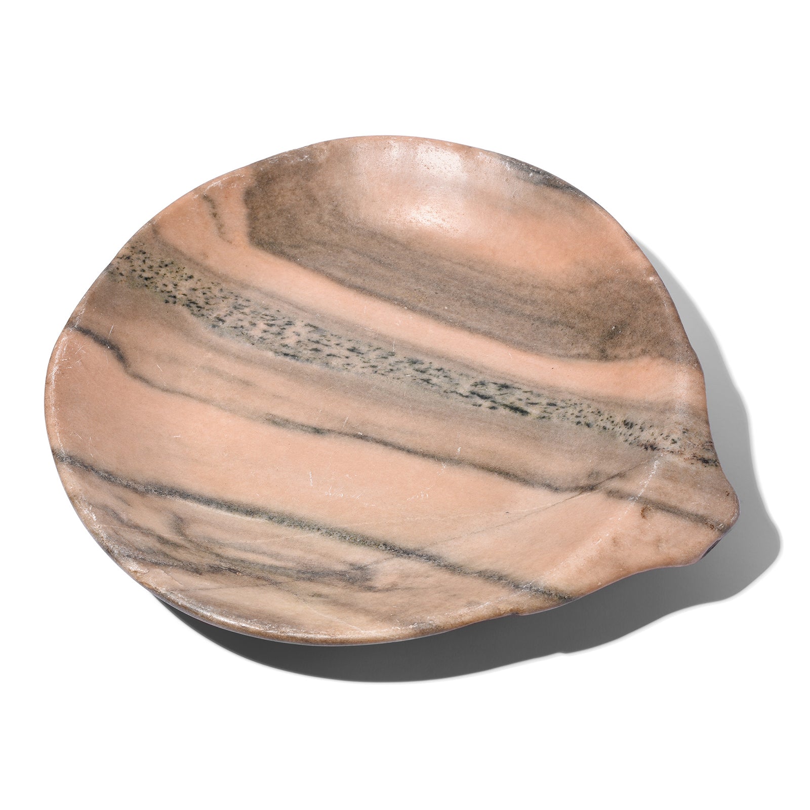 Carved Marble Parath From Rajasthan - Ca 1940