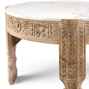 Marble Top Chukki Coffee Table