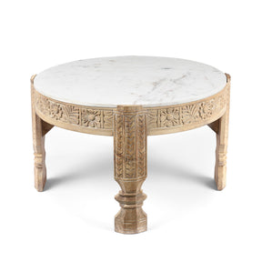 Marble Top Chukki Coffee Table