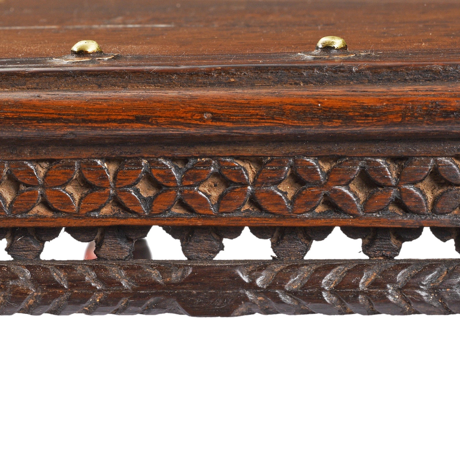 Octagonal Bajot Low Table From Rajasthan - 19th Century