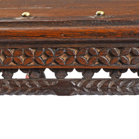 Octagonal Bajot Low Table From Rajasthan - 19th Century