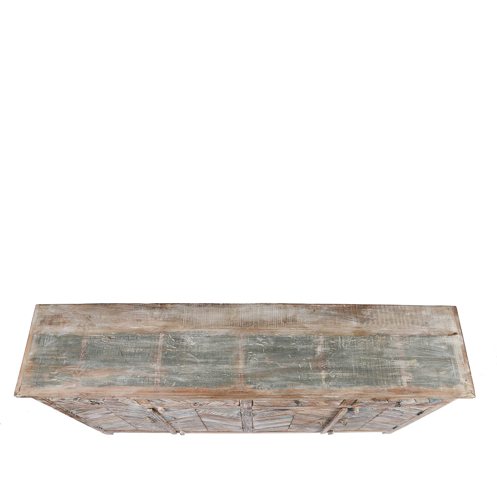 4 Door Sideboard Made From Reclaimed Teak