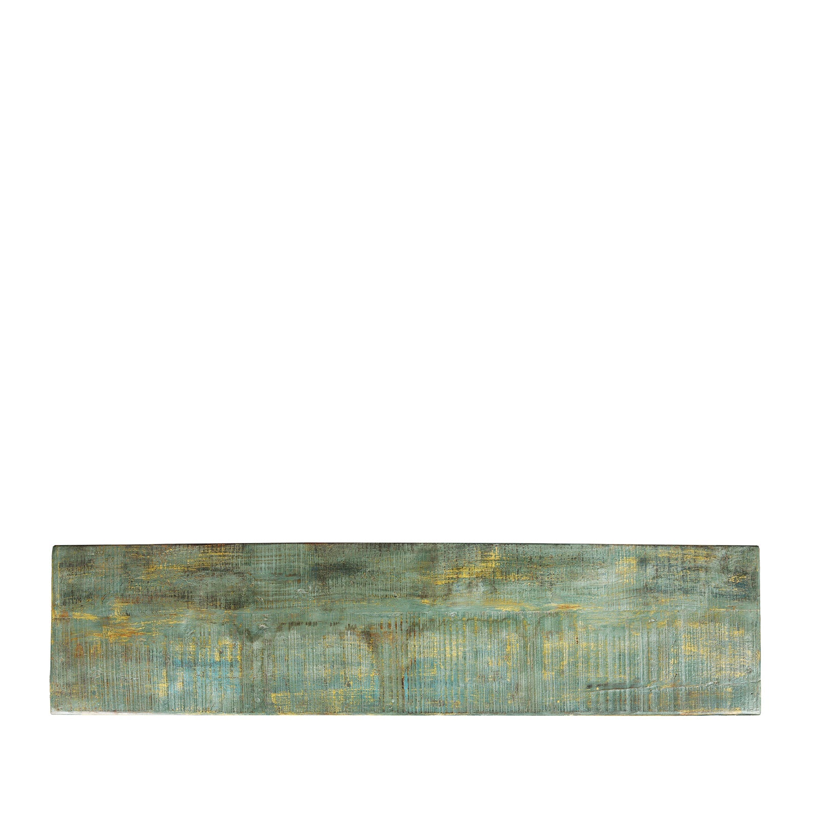 Pastel Painted  Sideboard Made From Reclaimed Teak