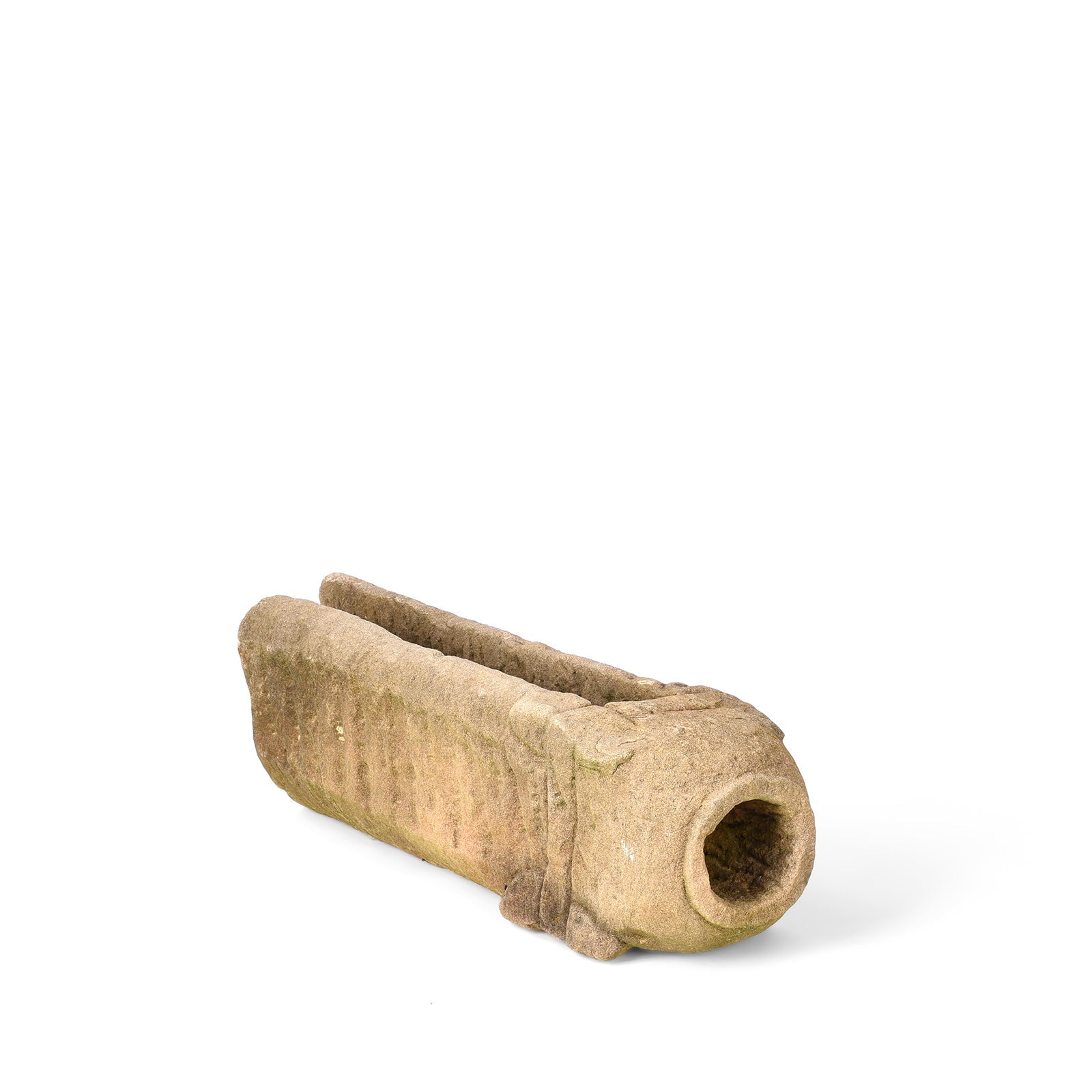 Carved Stone Water Spout From Kutch - 19th Century