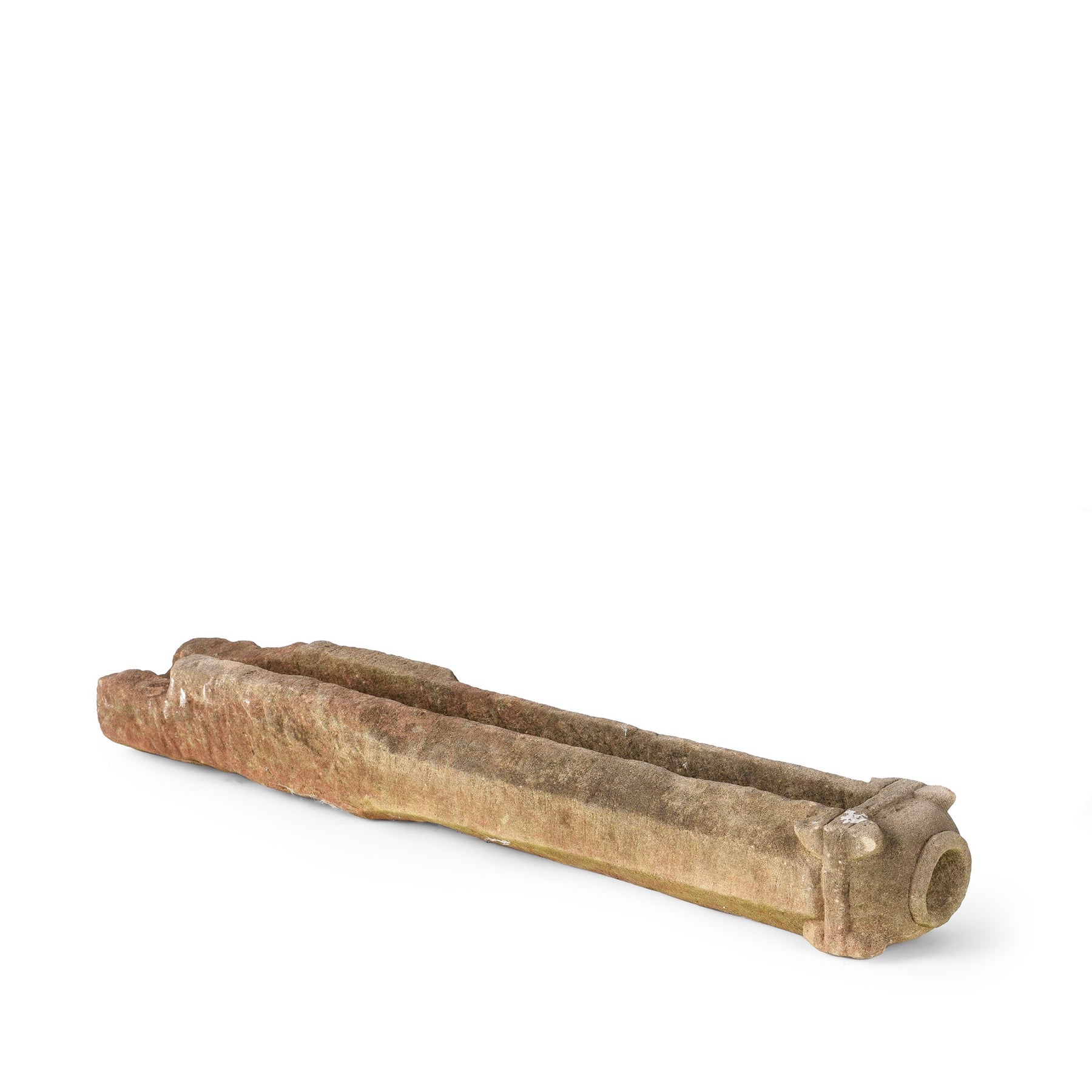Carved Stone Water Spout From Kutch - 19th Century