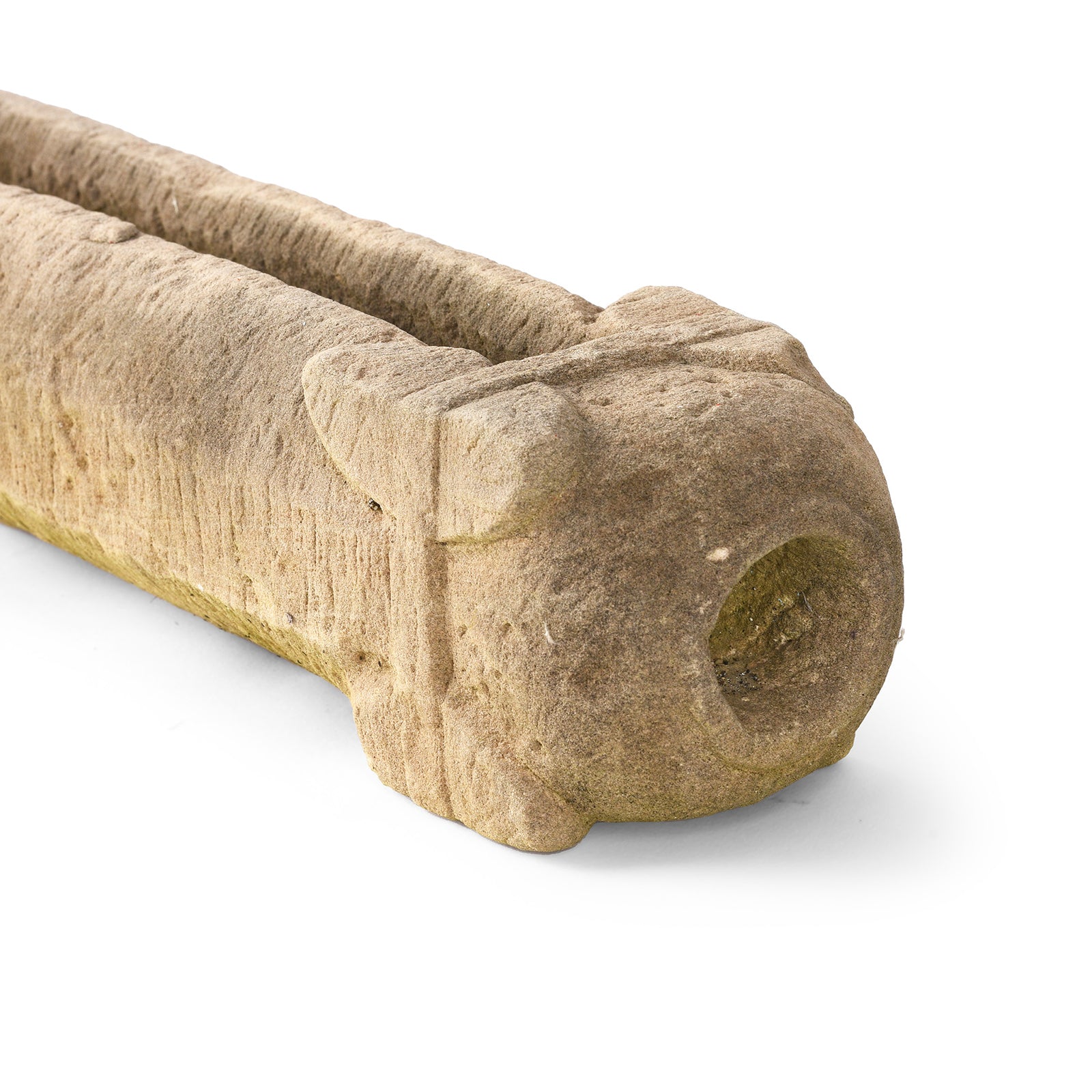 Carved Stone Water Spout From Kutch - 19th Century