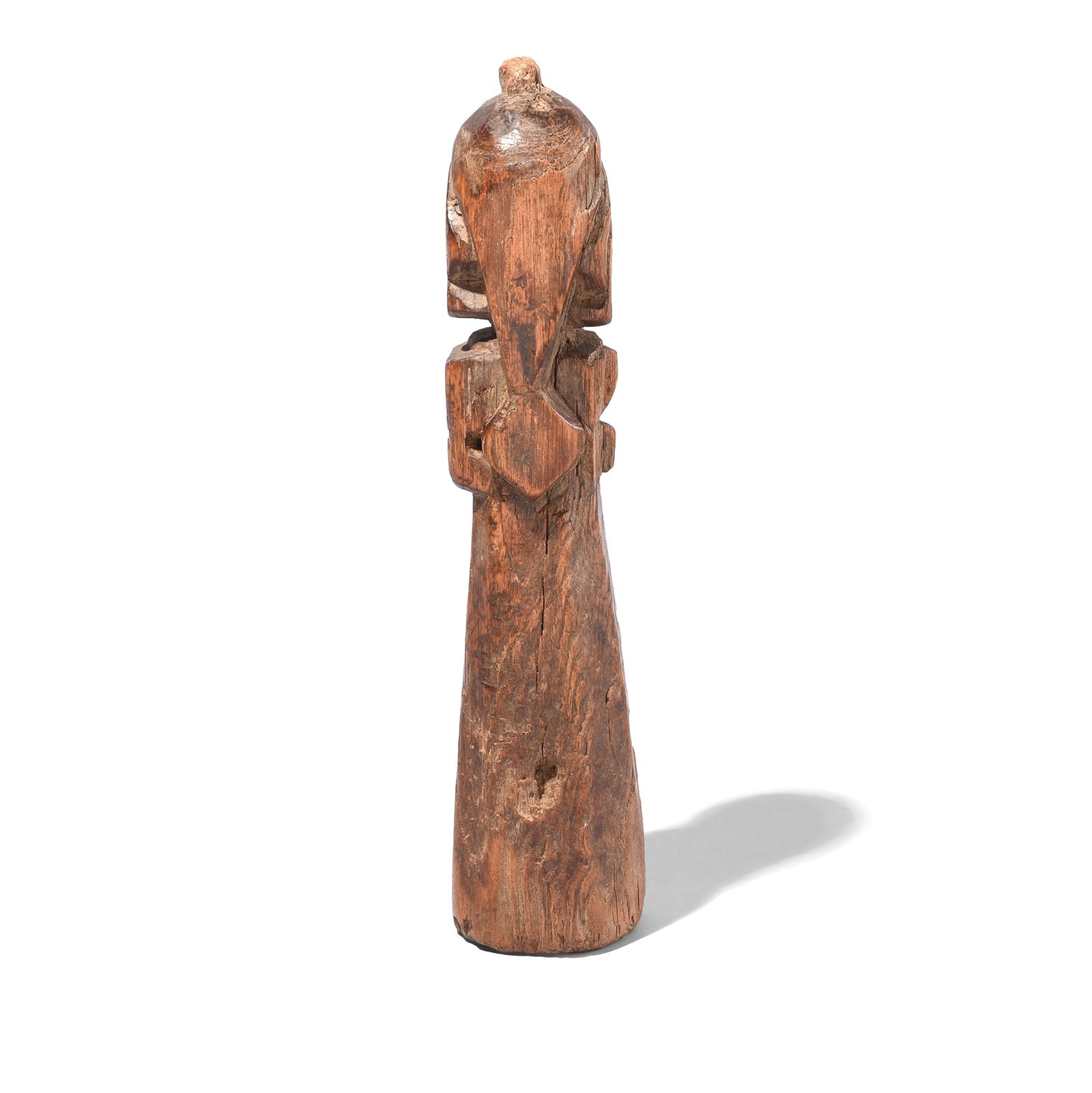 Carved Gangaur Doll From Banswara - 19th Century