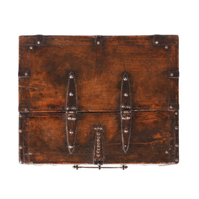 Carved Indian Merchants Box - 19th Century