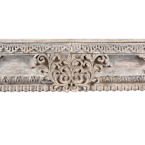White Reclaimed Teak Console Table