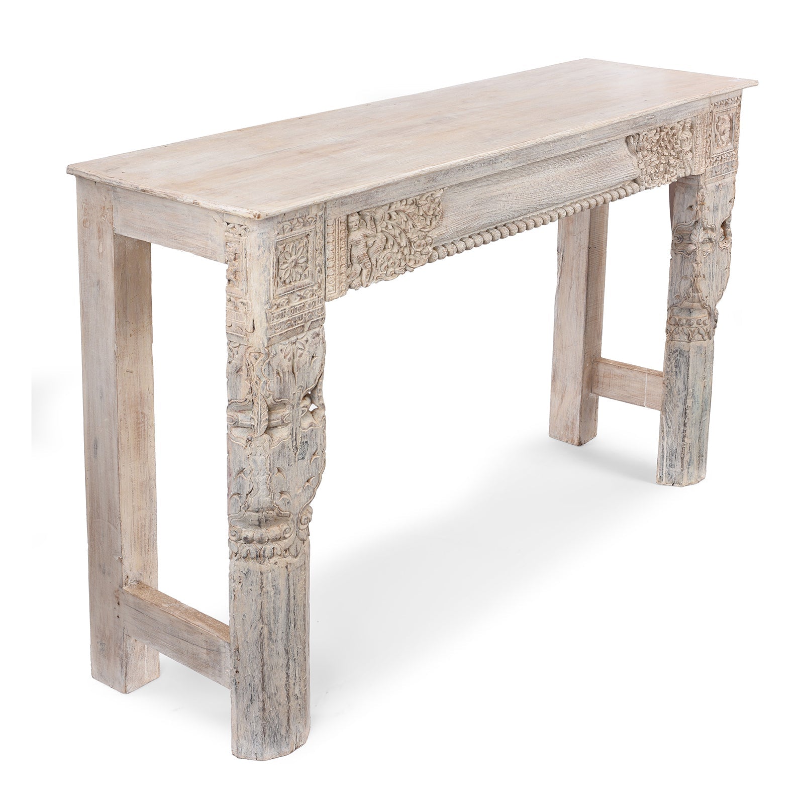 Reclaimed Teak Console Table