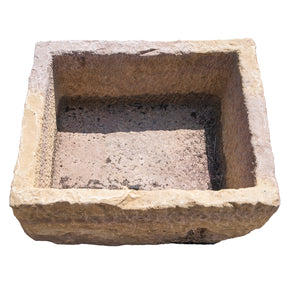 Stone Water Trough From Jaisalmer - 19th Century