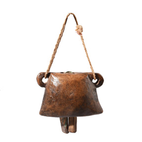 Old Indian Cow Bell From Rajasthan - Early 20th Century