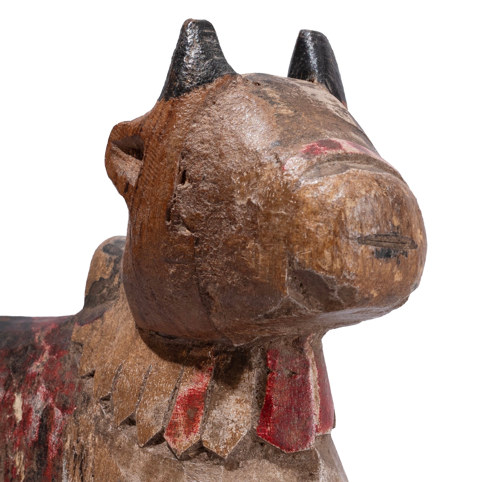 Nandi Bull Toy From Andhra Pradesh - Ca 1950's