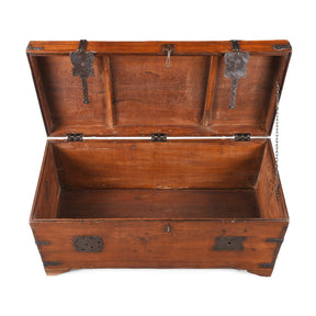 Indo-Portugese Chest From South India - 19th Century