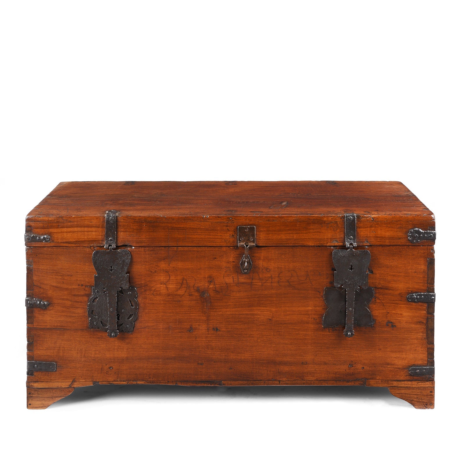 Indo-Portugese Chest From South India - 19th Century