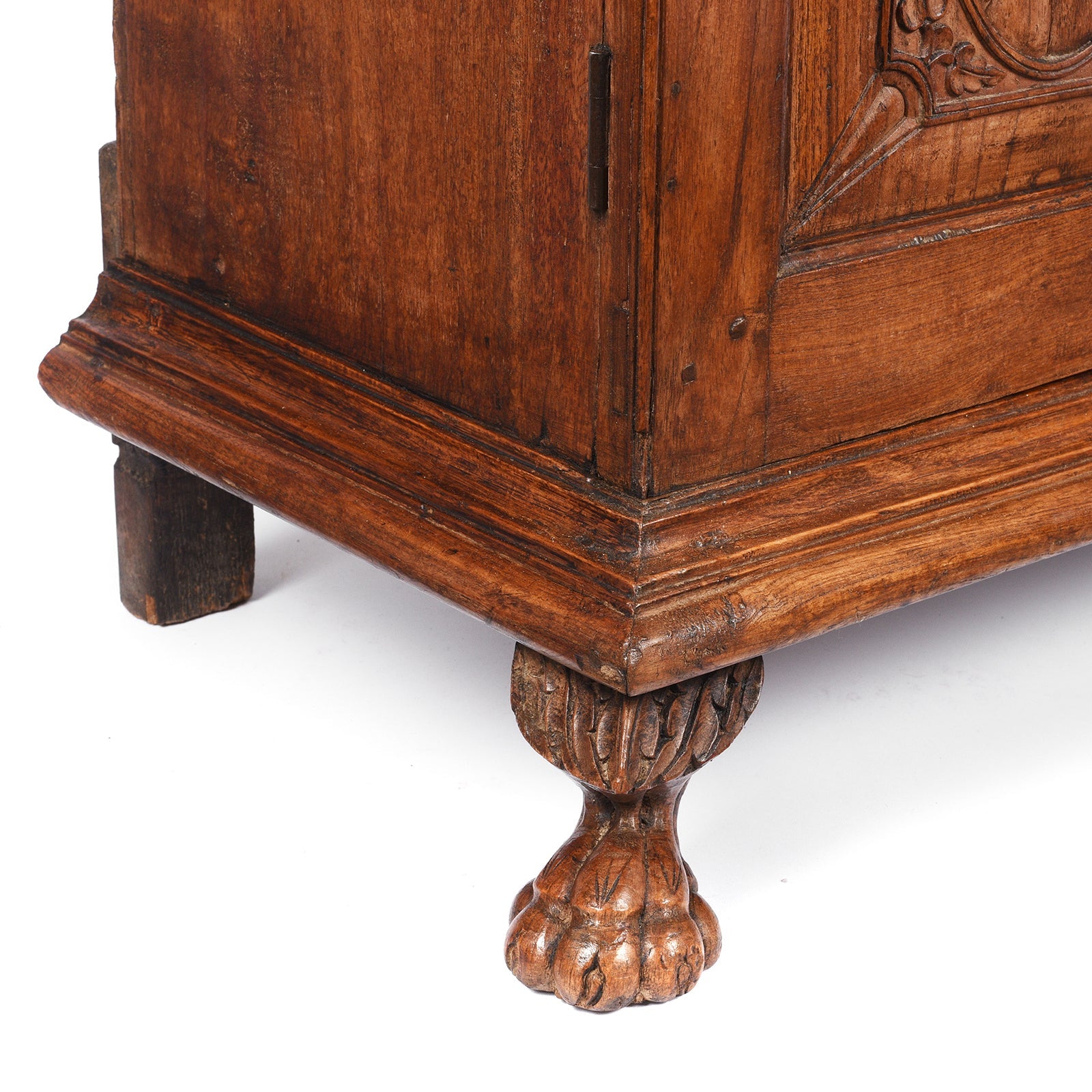 Mirrored Almirah Cabinet With Sunburst Panels - 19th Century