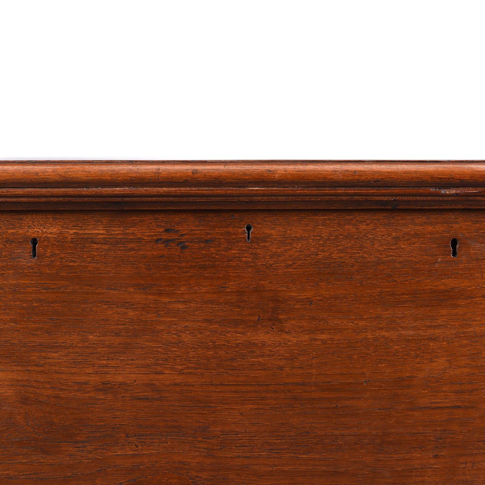 Brass Bound Teak Chest From Gujarat - 19th Century