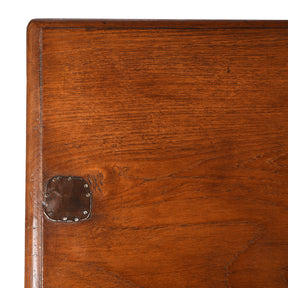 Brass Bound Teak Chest From Gujarat - 19th Century