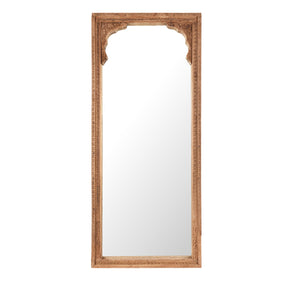 Mirror Made From An Old Shekhawati Window - 19th Century
