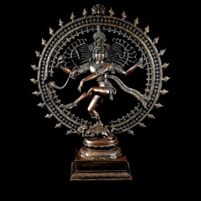Chola Style Brass Shiva Nataraja From South India