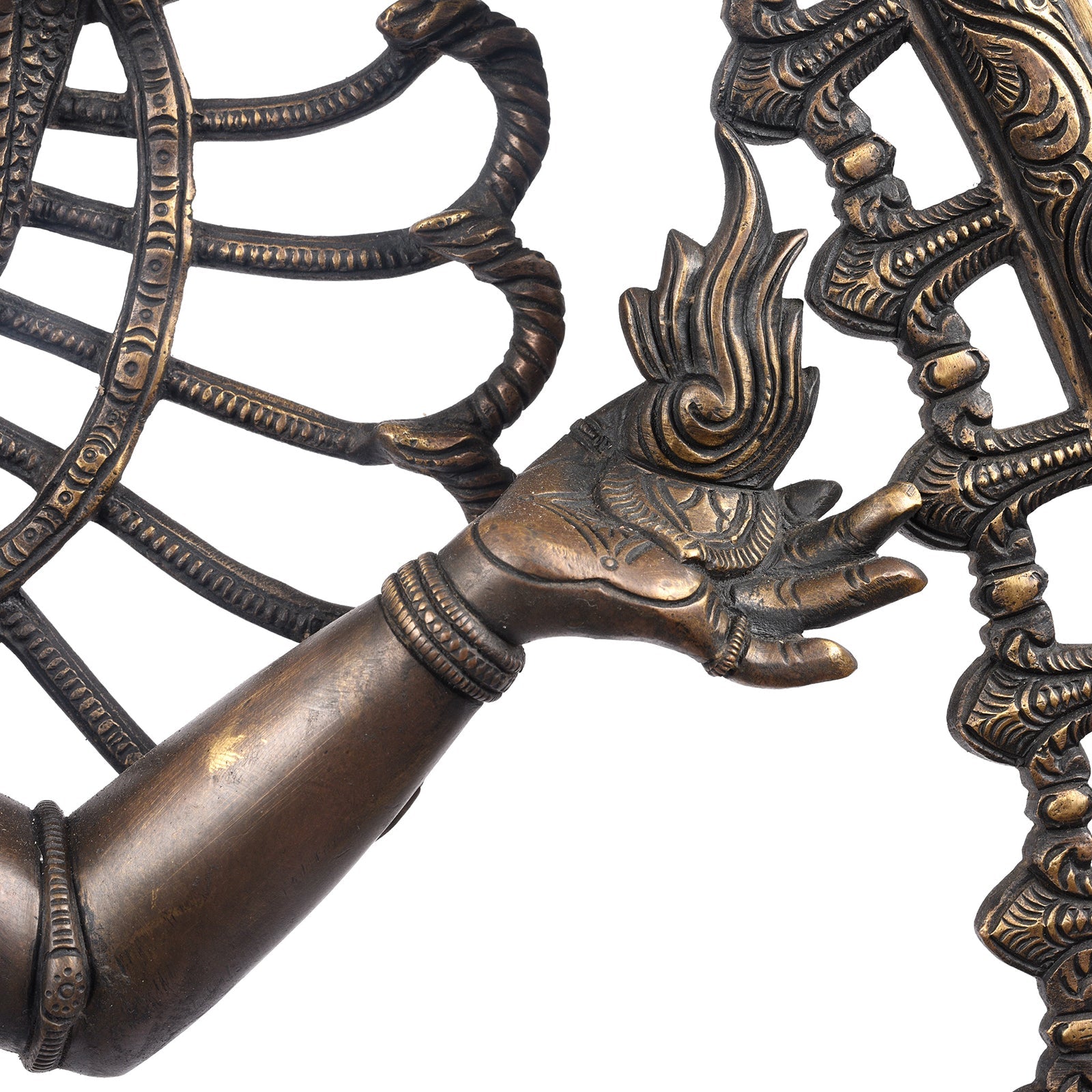 Chola Style Brass Shiva Nataraja From South India