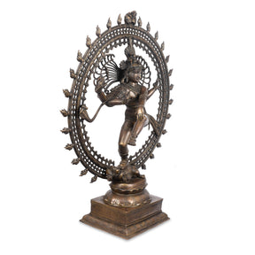 Chola Style Brass Shiva Nataraja From South India