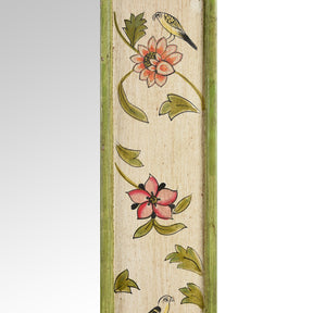 Hand Painted Chintz Style Mirror From Rajasthan