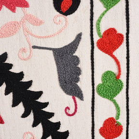 Embroidered Suzani Throw (222 x 146cm)