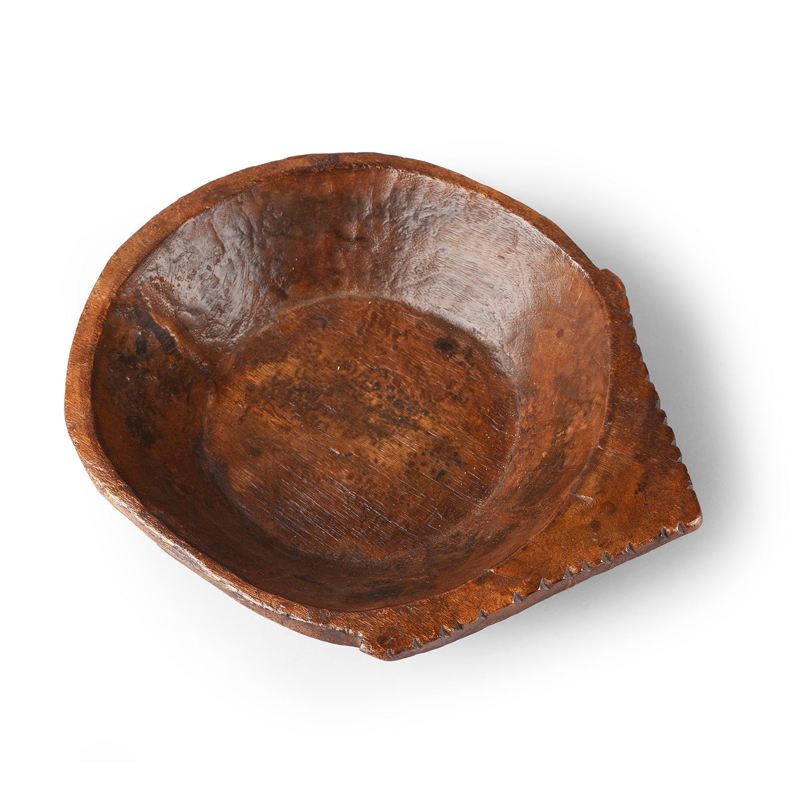 Indian Parath Bowl From Rajasthan - Ca 1920