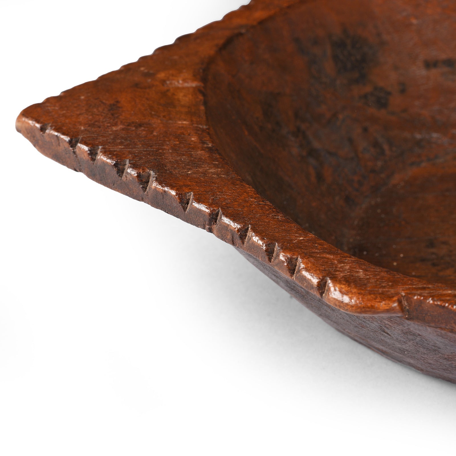 Indian Parath Bowl From Rajasthan - Ca 1920
