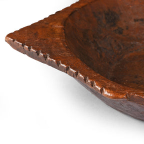 Indian Parath Bowl From Rajasthan - Ca 1920