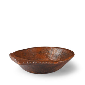 Indian Parath Bowl From Rajasthan - Ca 1920