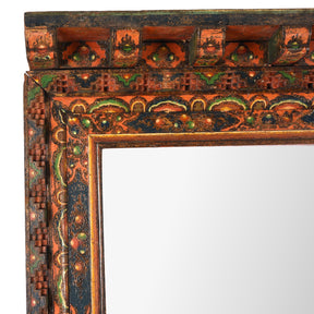 Old Tibetan Door Mirror - Ca 1910