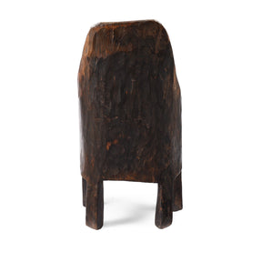 Carved Tribal Chair From Nagaland -  Ca 1930