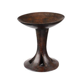 Carved Tribal Food Bowl From Nagaland - Ca 1920