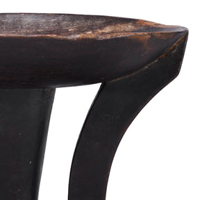 Carved Tribal Food Bowl From Nagaland - Ca 1920