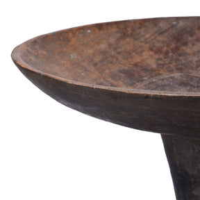 Carved Tribal Food Bowl From Nagaland -  Ca 1920